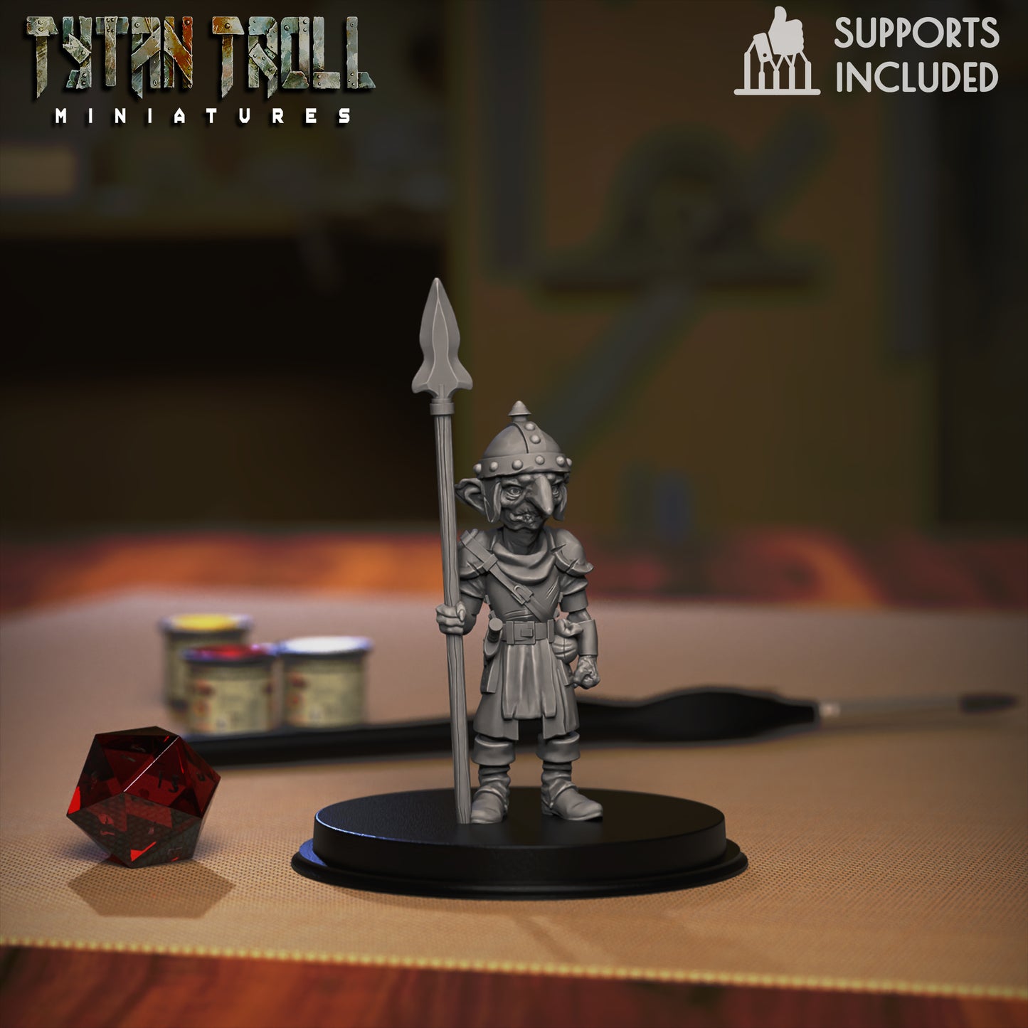 TytanTroll Miniatures - Goblin Guard Set