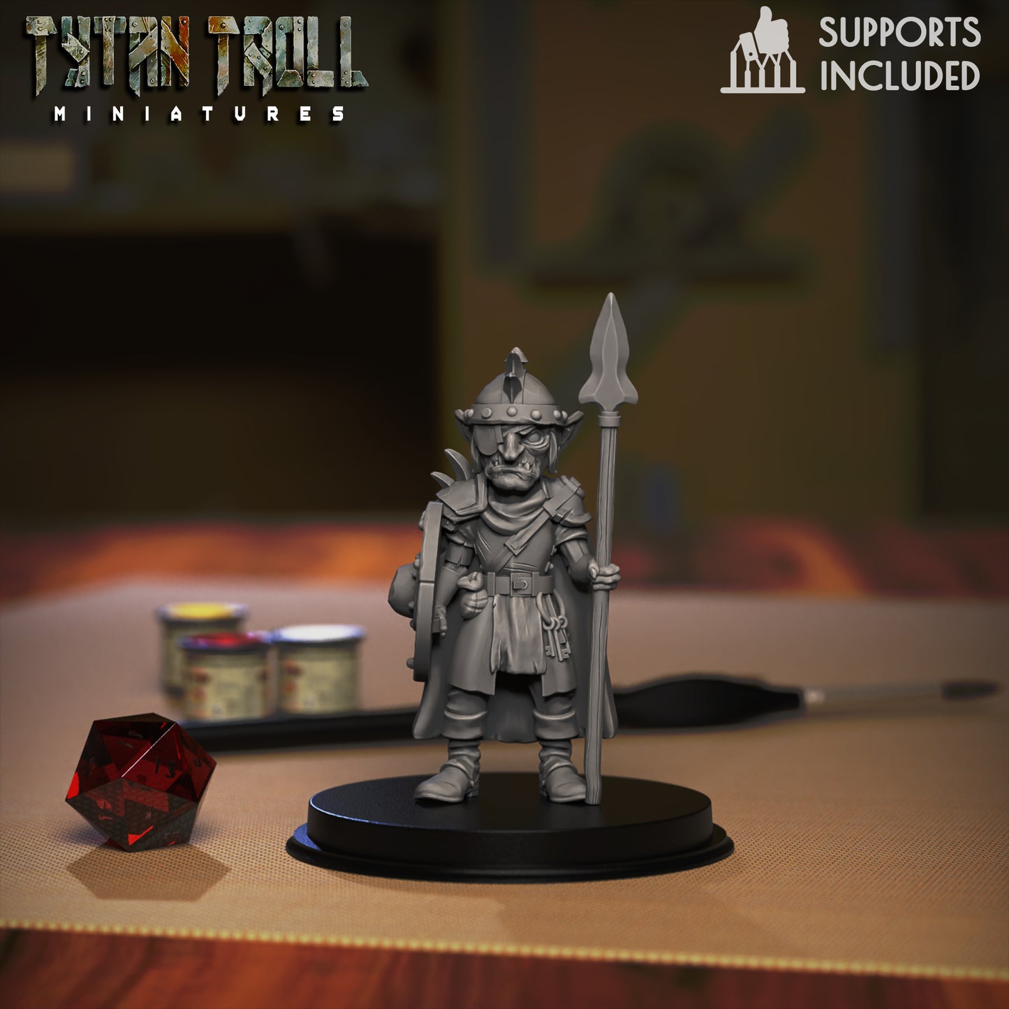TytanTroll Miniatures - Goblin Guard Set