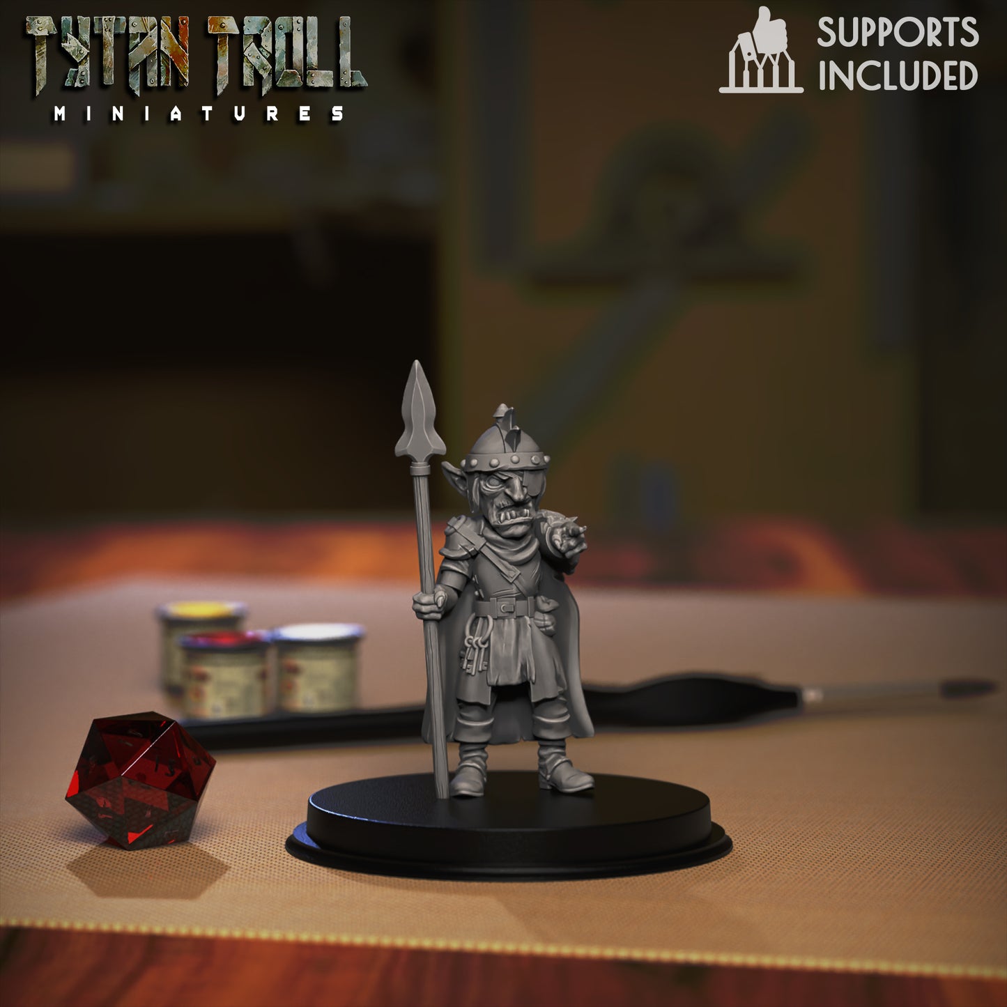 TytanTroll Miniatures - Goblin Guard Set