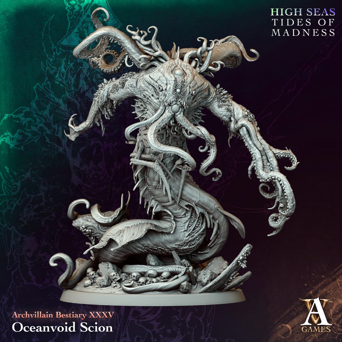 Archvillain Games - Bestiary XXXV: Oceanvoid Scion