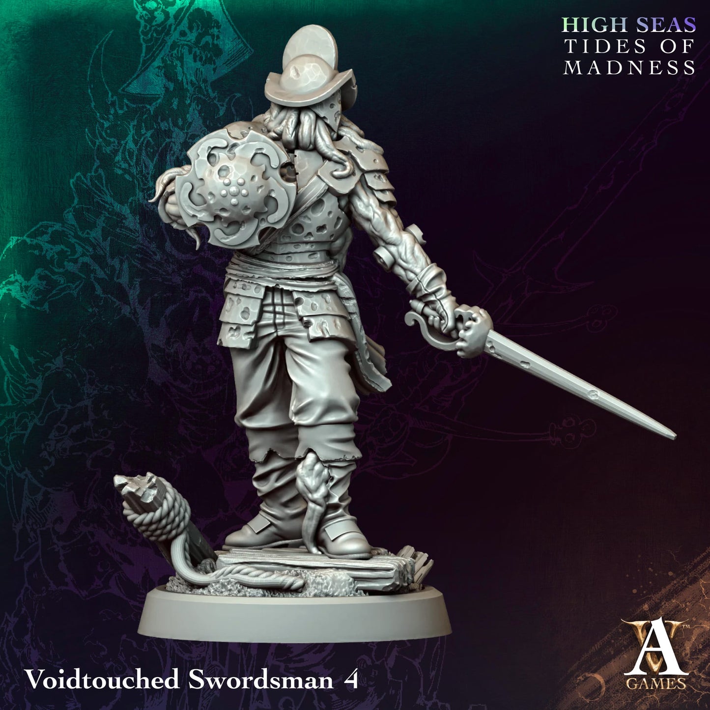 Archvillain Games - High Seas Tides of Madness: Voidtouched Swordsman