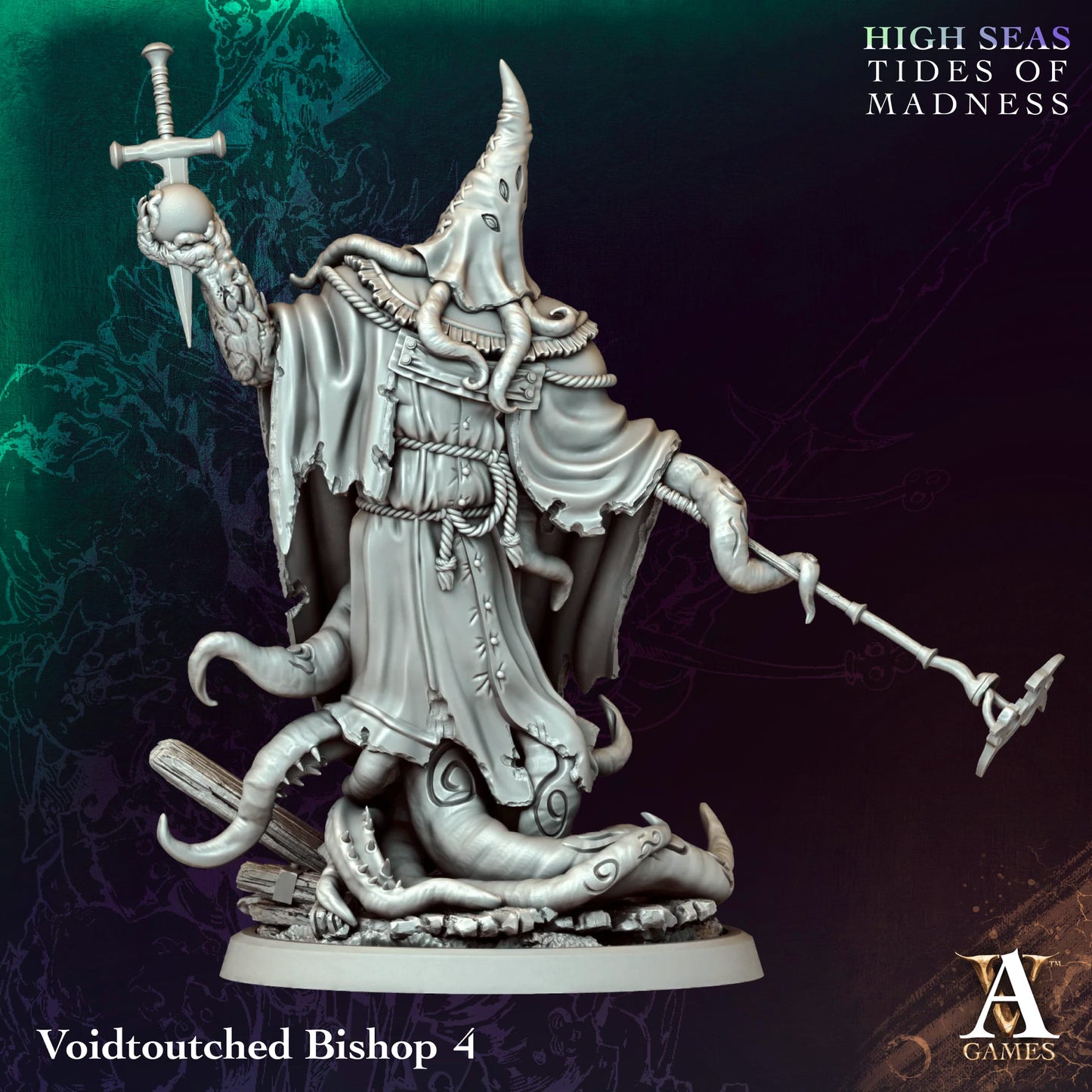Archvillain Games - High Seas Tides of Madness: Voidtouched Bishop
