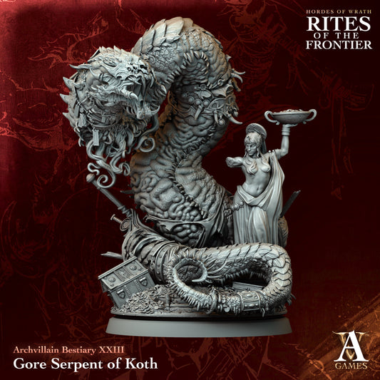 Archvillain Games - Bestiary XXIII: Gor Serpent of Koth