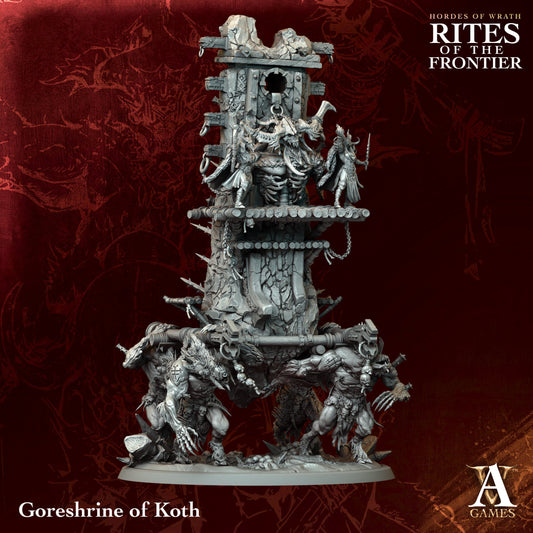 Archvillain Games - Hordes of Wrath: Rites of the Frontier - Goreshrine of Koth
