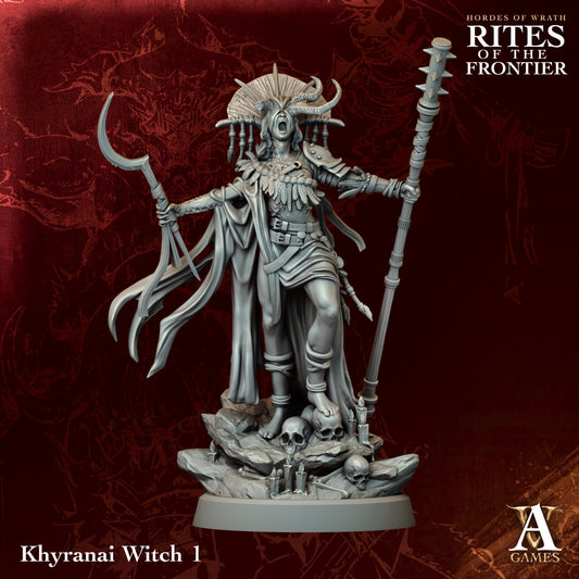 Archvillain Games - Hordes of Wrath: Rites of the Frontier - Khyranai Witch