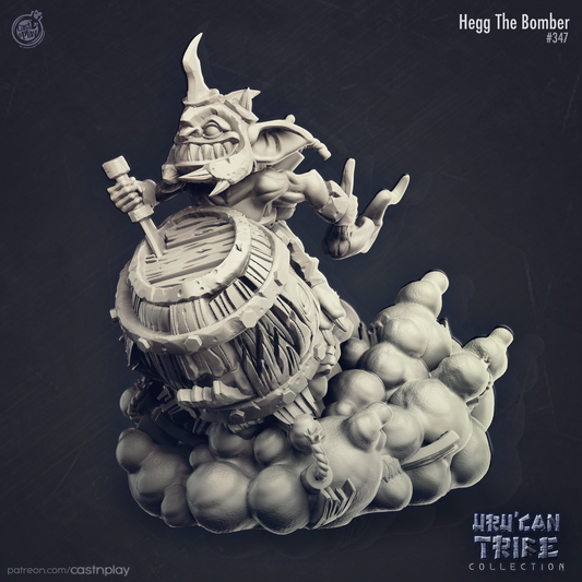 Cast 'n' Play 347: Hegg the Bomber-3D Print-Ashdown Gaming