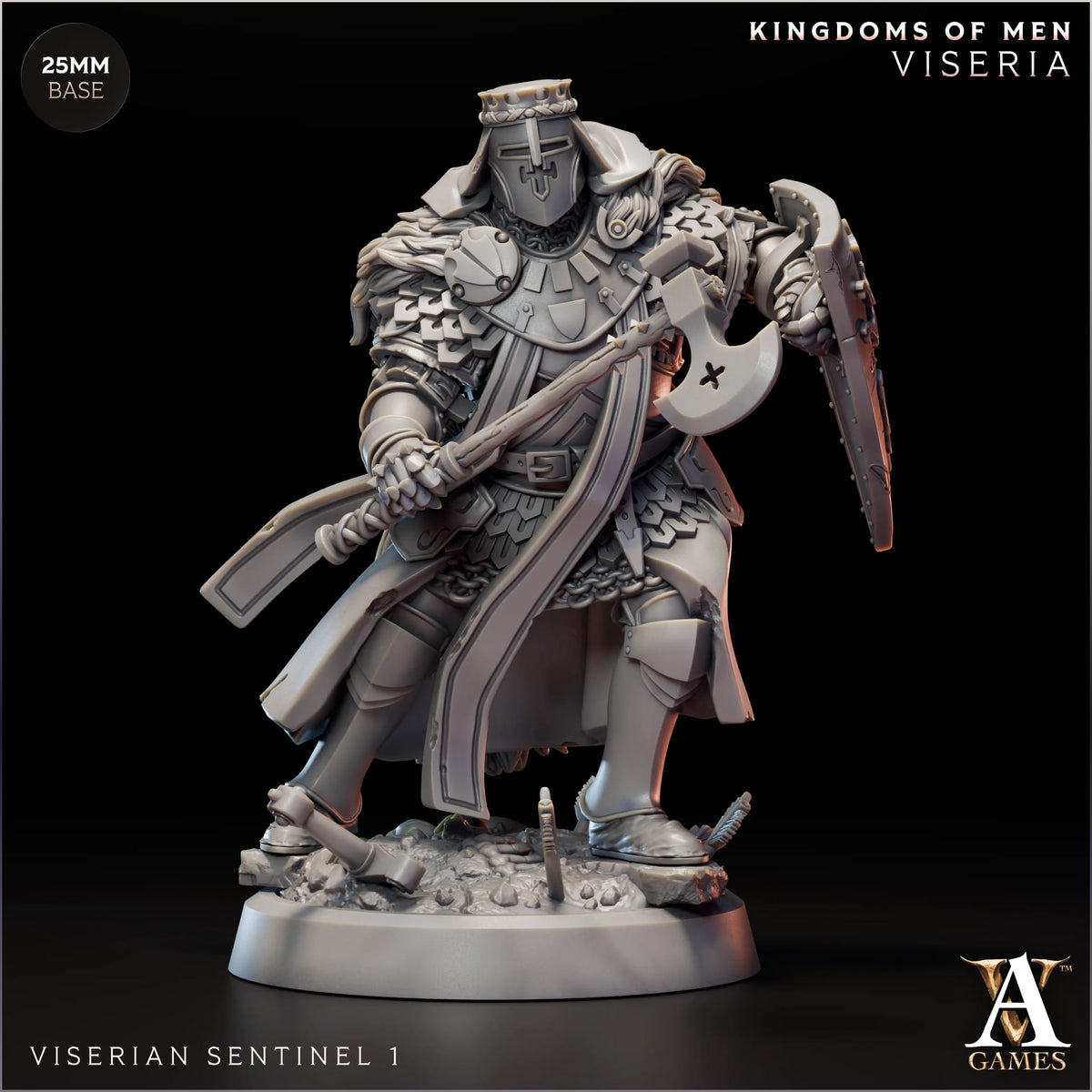 Archvillain Games - Kingdom of Men - Viseria: Viserian Sentinel