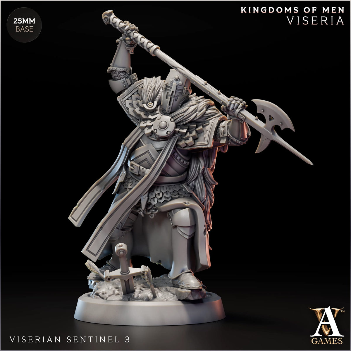 Archvillain Games - Kingdom of Men - Viseria: Viserian Sentinel