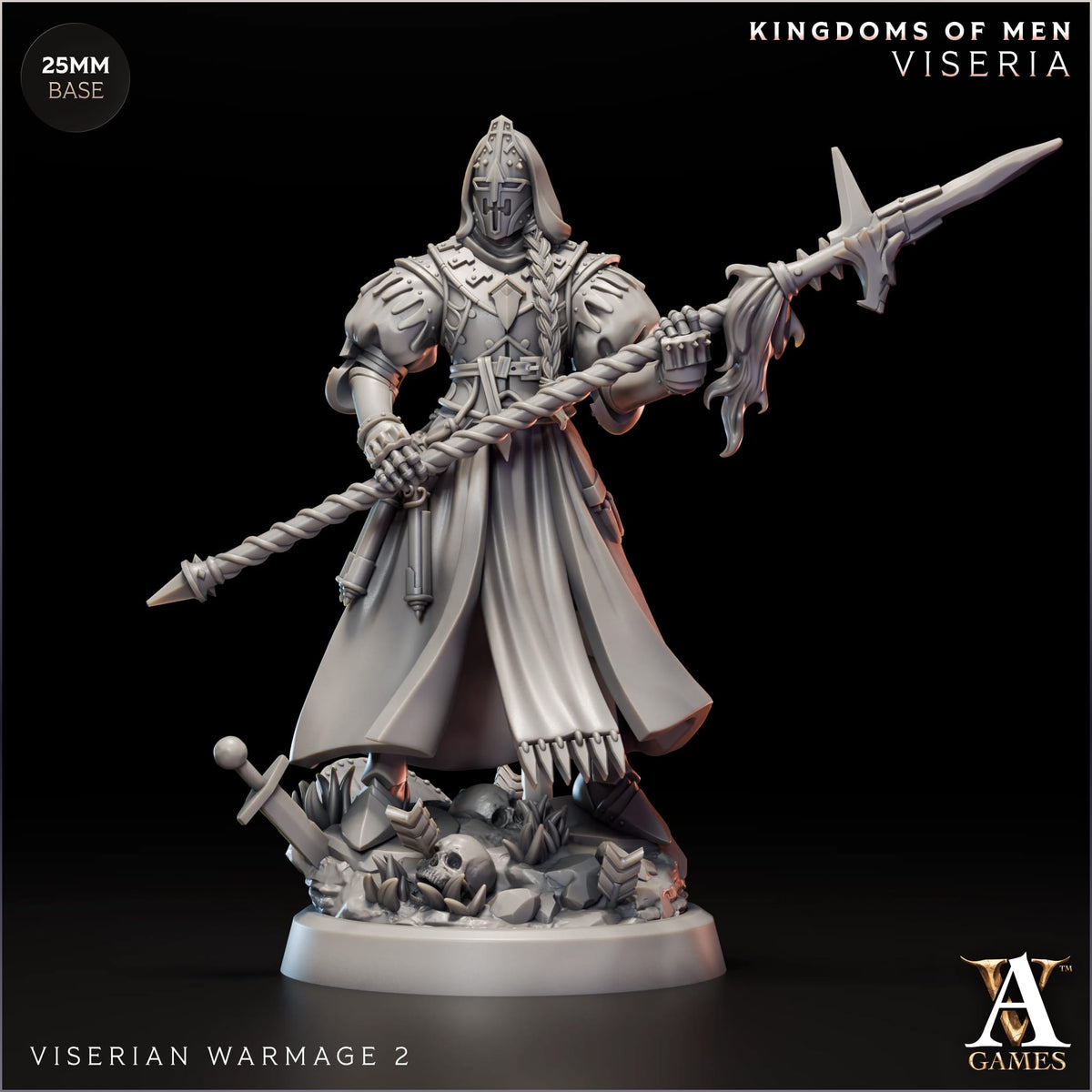 Archvillain Games - Kingdom of Men - Viseria: Viserian Warmage