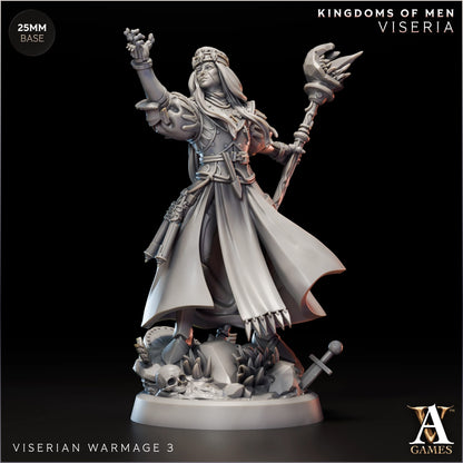 Archvillain Games - Kingdom of Men - Viseria: Viserian Warmage
