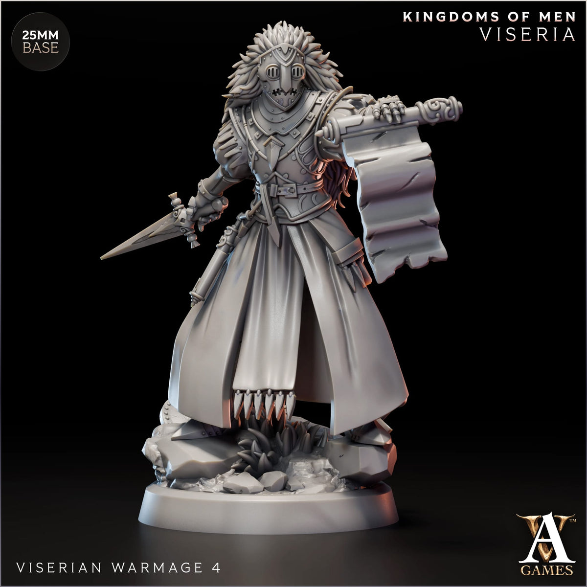 Archvillain Games - Kingdom of Men - Viseria: Viserian Warmage