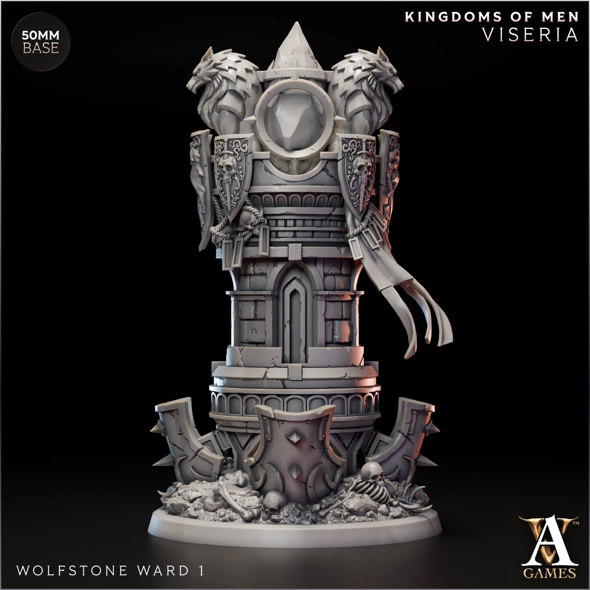 Archvillain Games - Kingdom of Men - Viseria: Wolfstone Ward