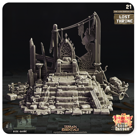 Terrain Essentials 21 - Lost Castle: Lost Throne