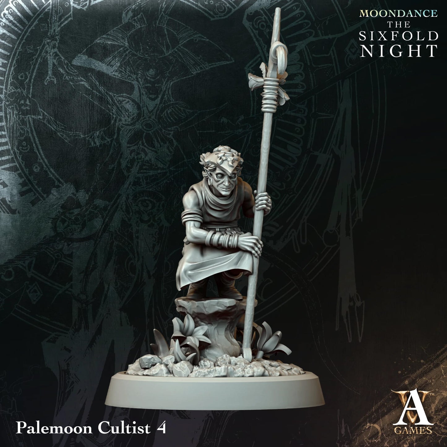Archvillain Games - Moondance The Sixfold Night: Pale Moon Cultist