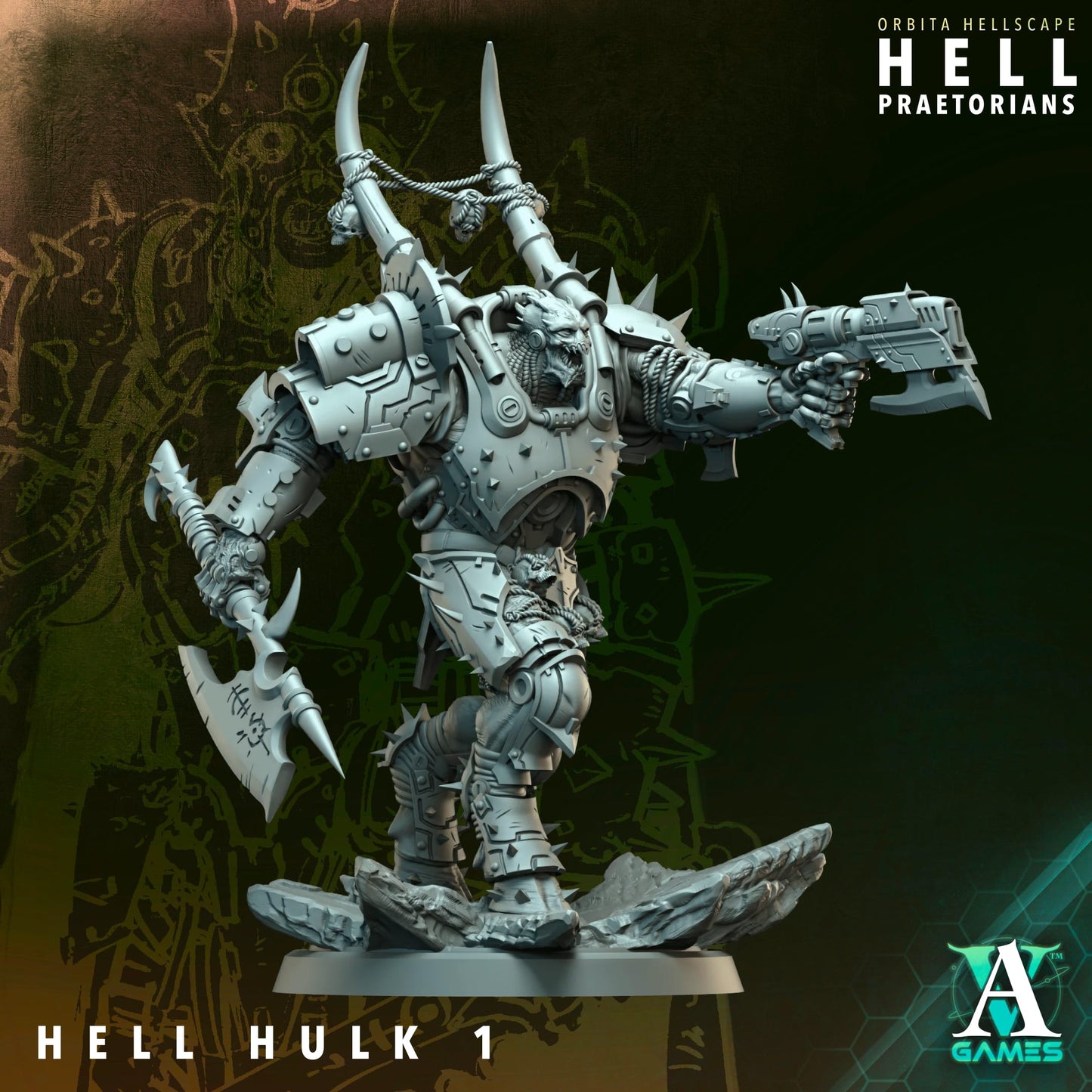 Archvillain Games - Orbita Hellscape: Hell Pratetorians - Hell Hulk