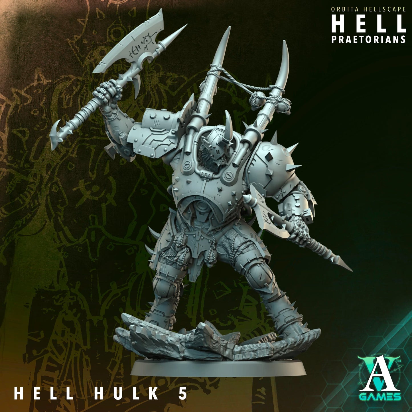 Archvillain Games - Orbita Hellscape: Hell Pratetorians - Hell Hulk