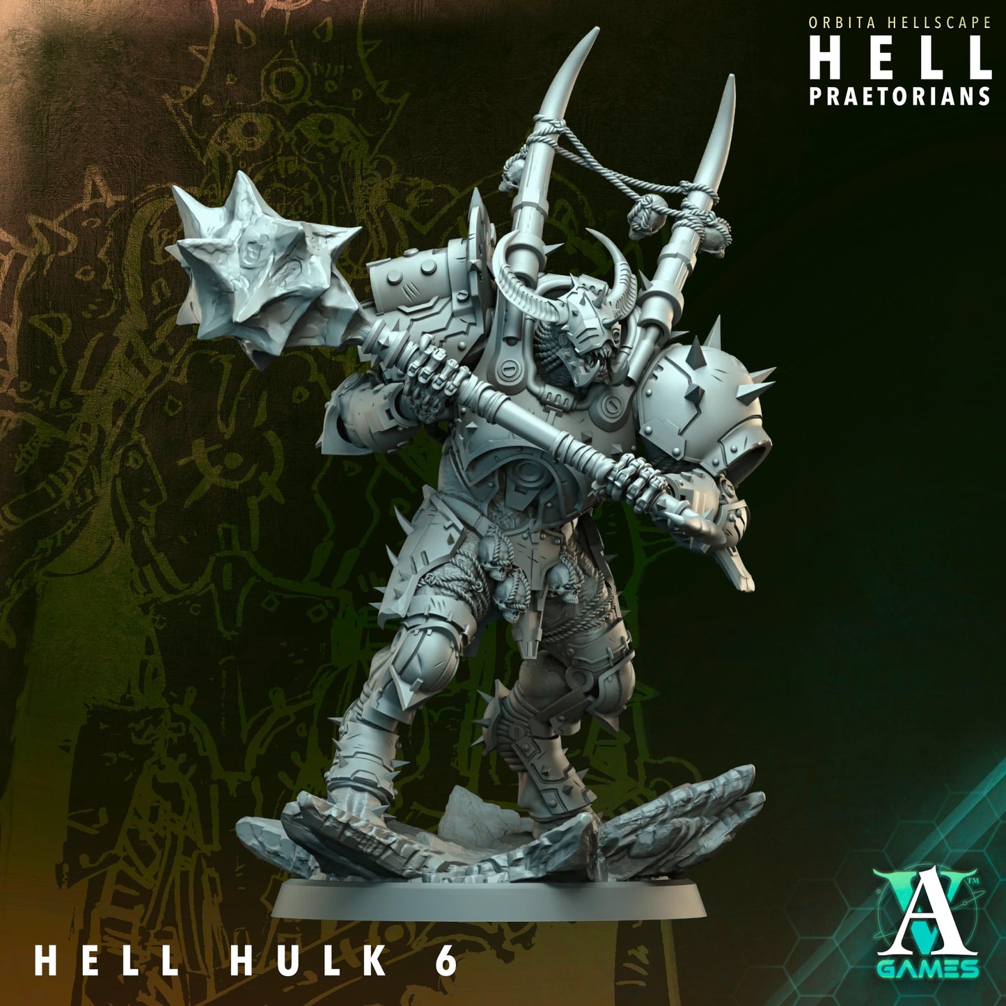 Archvillain Games - Orbita Hellscape: Hell Pratetorians - Hell Hulk