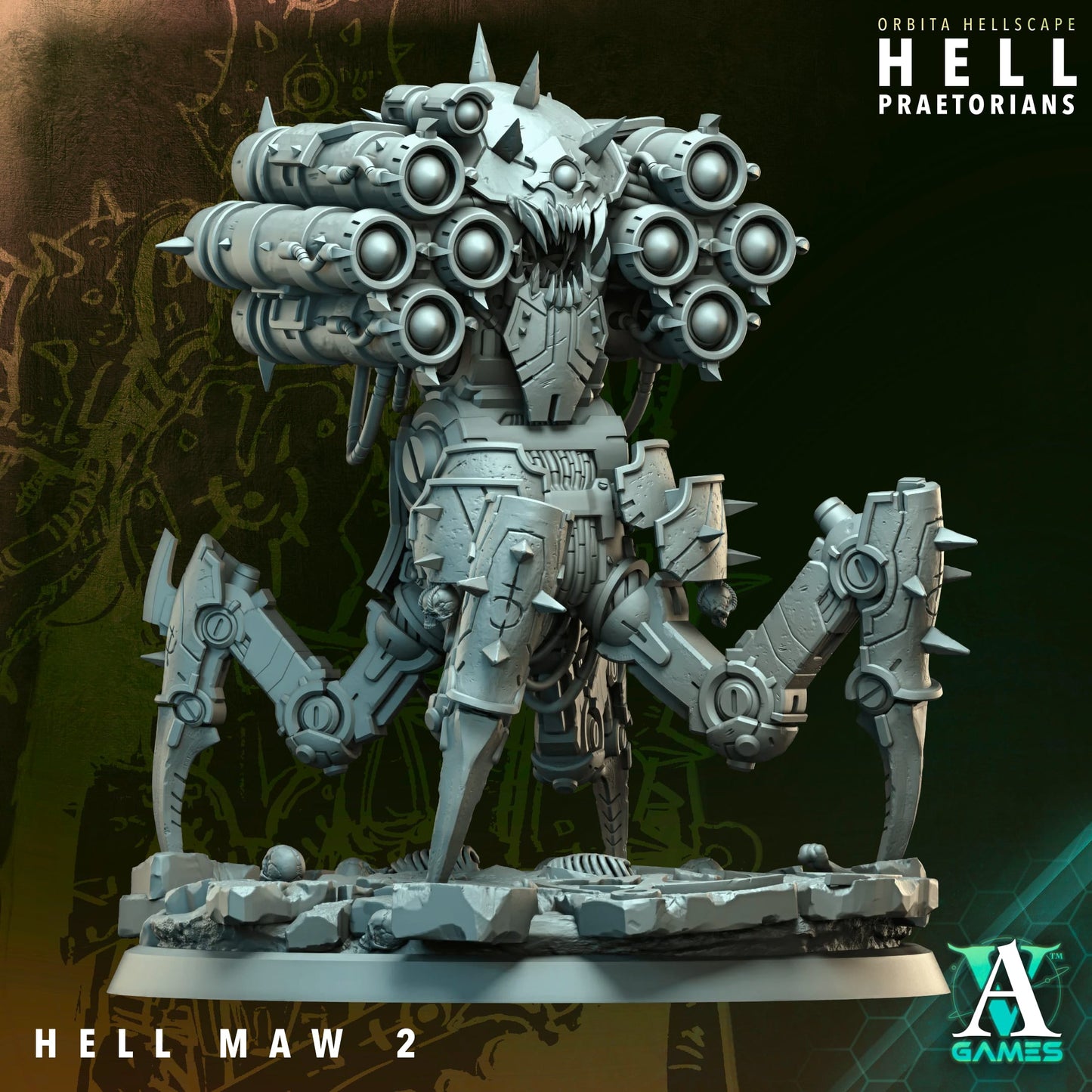 Archvillain Games - Orbita Hellscape: Hell Pratetorians - Hell Maw