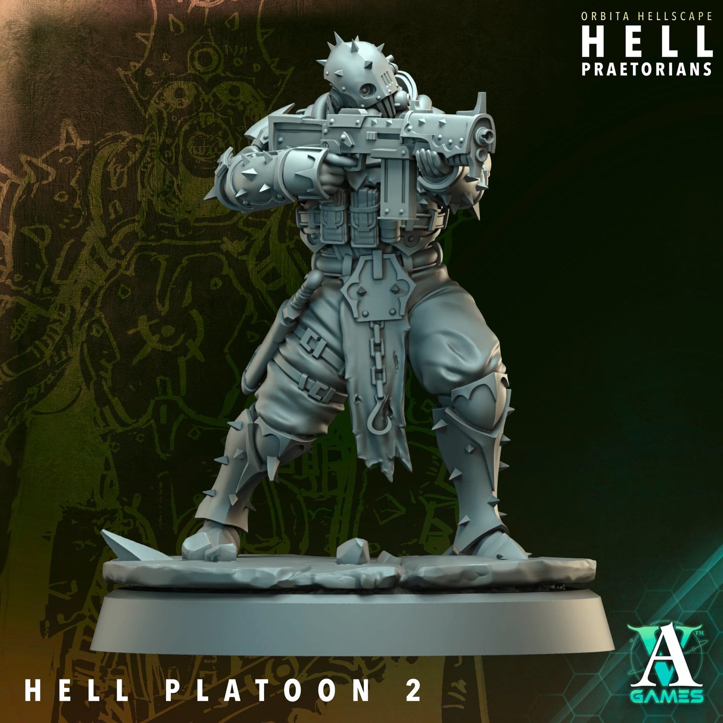 Archvillain Games - Orbita Hellscape: Hell Pratetorians - Hell Platoon