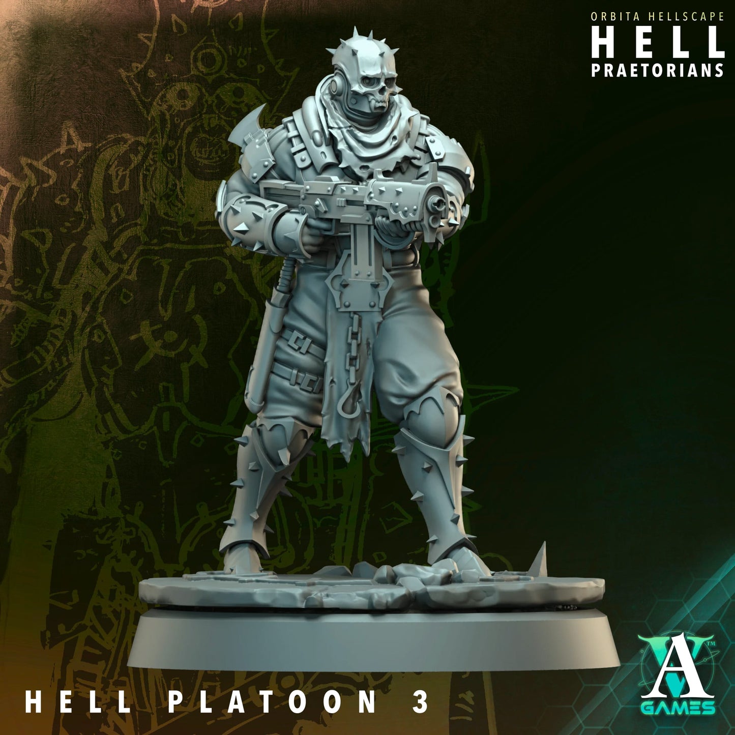 Archvillain Games - Orbita Hellscape: Hell Pratetorians - Hell Platoon