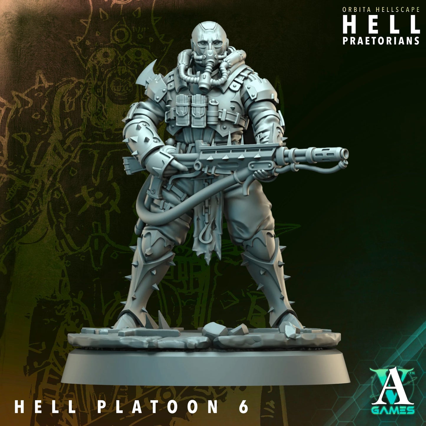 Archvillain Games - Orbita Hellscape: Hell Pratetorians - Hell Platoon