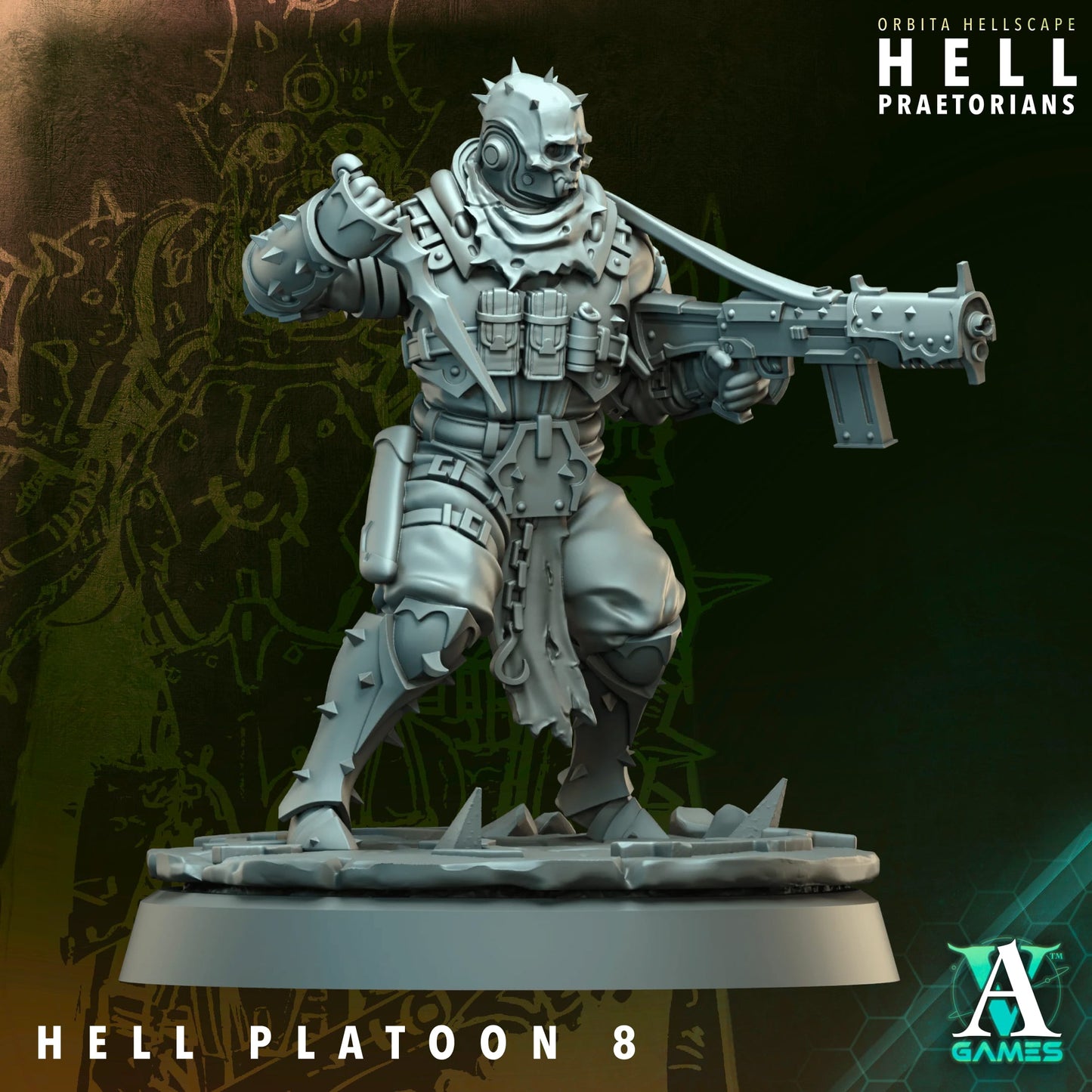 Archvillain Games - Orbita Hellscape: Hell Pratetorians - Hell Platoon