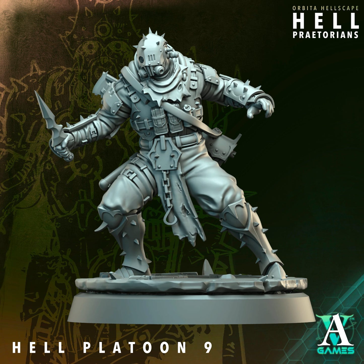 Archvillain Games - Orbita Hellscape: Hell Pratetorians - Hell Platoon