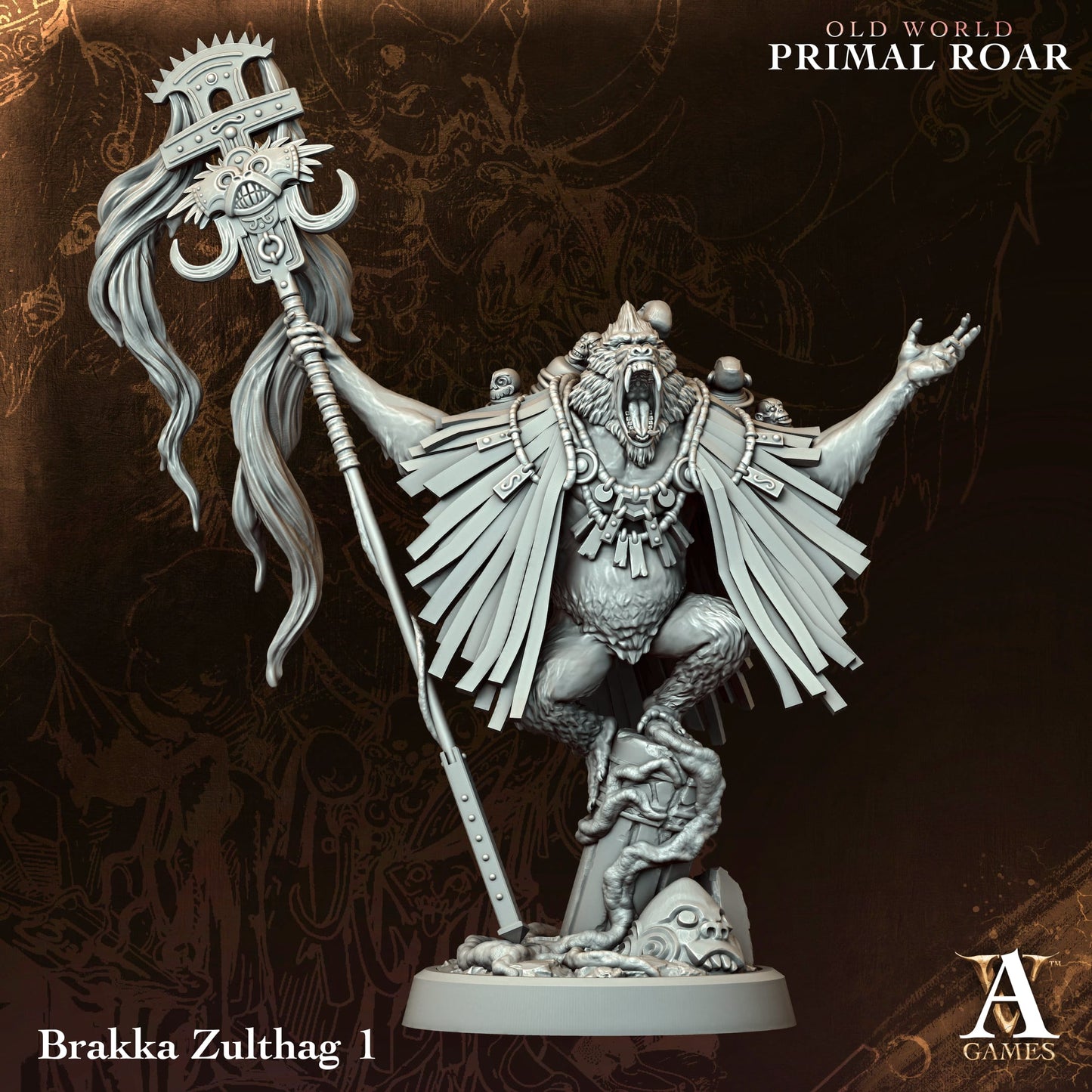 Archvillain Games - Old World: Primar Roar - Brakka Zulthag