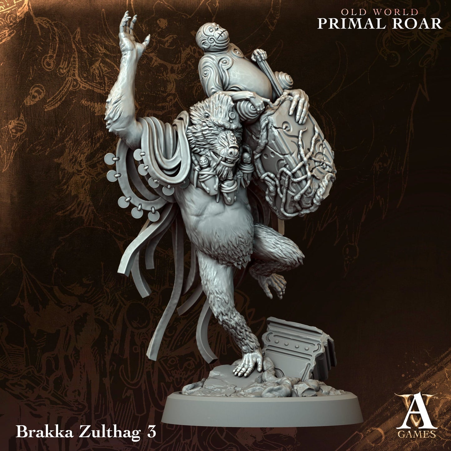 Archvillain Games - Old World: Primar Roar - Brakka Zulthag