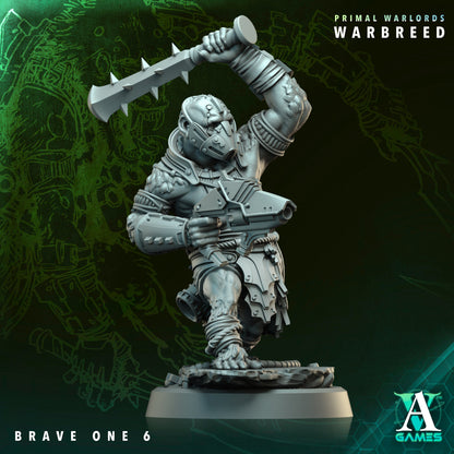 Archvillain Games - Primal Warlords: Warbreed - Brave One
