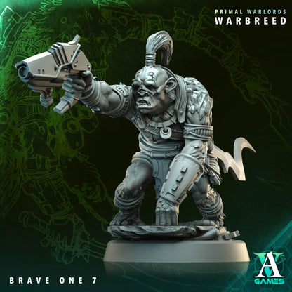 Archvillain Games - Primal Warlords: Warbreed - Brave One