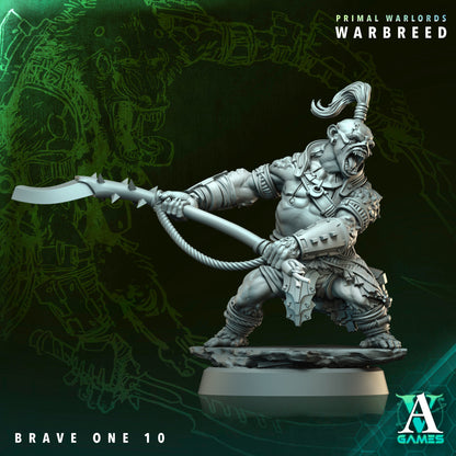 Archvillain Games - Primal Warlords: Warbreed - Brave One