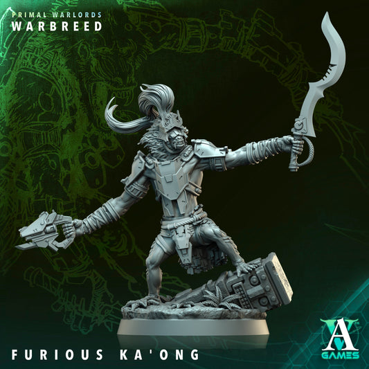 Archvillain Games - Primal Warlords: Warbreed - Furious Ka'Ong
