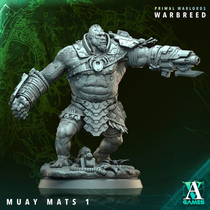 Archvillain Games - Primal Warlords: Warbreed - Muay Mats