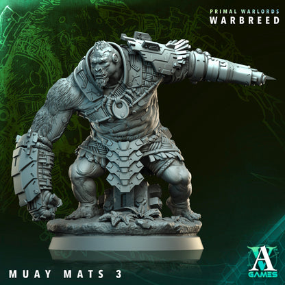 Archvillain Games - Primal Warlords: Warbreed - Muay Mats