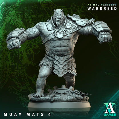 Archvillain Games - Primal Warlords: Warbreed - Muay Mats