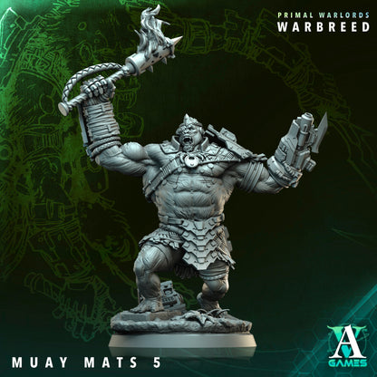 Archvillain Games - Primal Warlords: Warbreed - Muay Mats