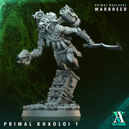 Archvillain Games - Primal Warlords: Warbreed - Primal Khaoloi