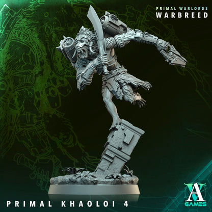 Archvillain Games - Primal Warlords: Warbreed - Primal Khaoloi