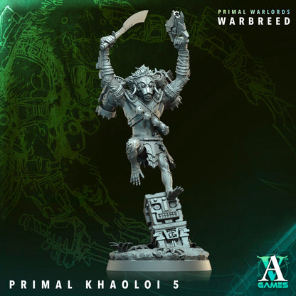Archvillain Games - Primal Warlords: Warbreed - Primal Khaoloi