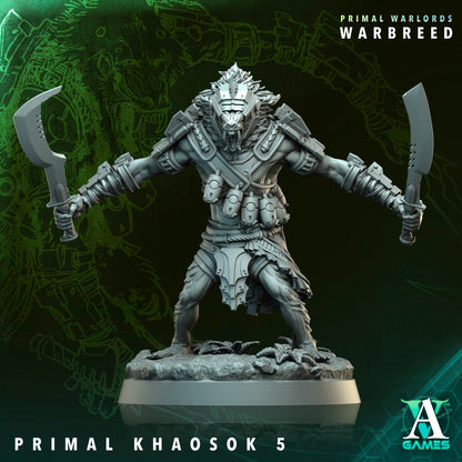 Archvillain Games - Primal Warlords: Warbreed - Primal Khaosok
