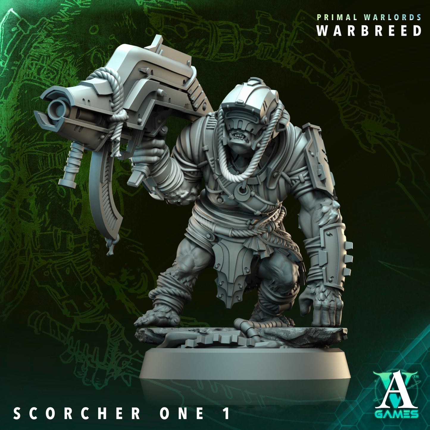 Archvillain Games - Primal Warlords: Warbreed - Scorcher One