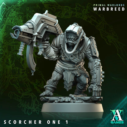 Archvillain Games - Primal Warlords: Warbreed - Scorcher One