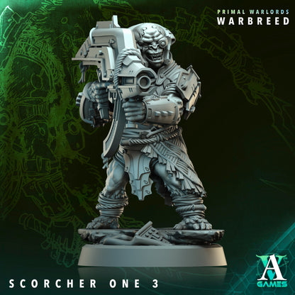 Archvillain Games - Primal Warlords: Warbreed - Scorcher One