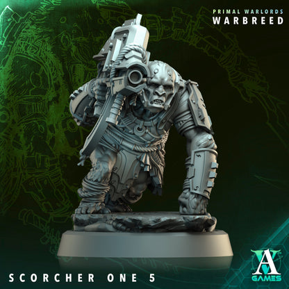 Archvillain Games - Primal Warlords: Warbreed - Scorcher One