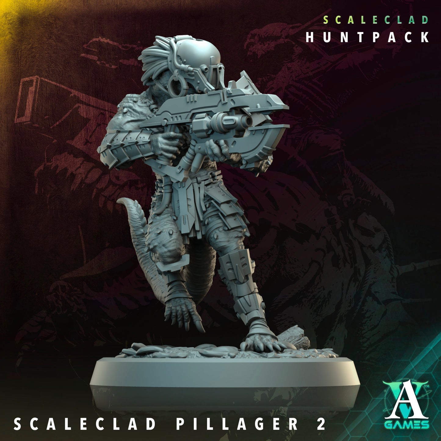 Archvillain Games - Scaleclad Huntpack: Scaleclad Pillager 2