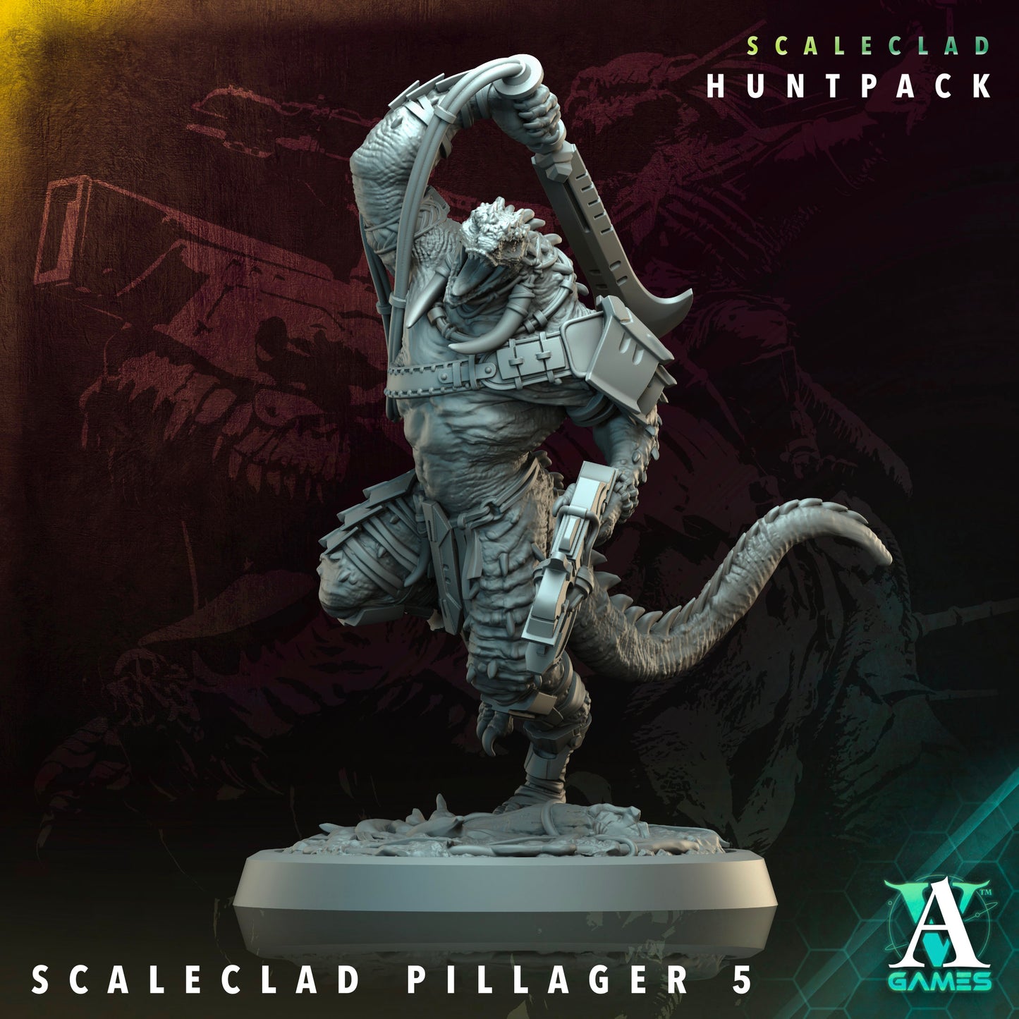 Archvillain Games - Scaleclad Huntpack: Scaleclad Pillager 5