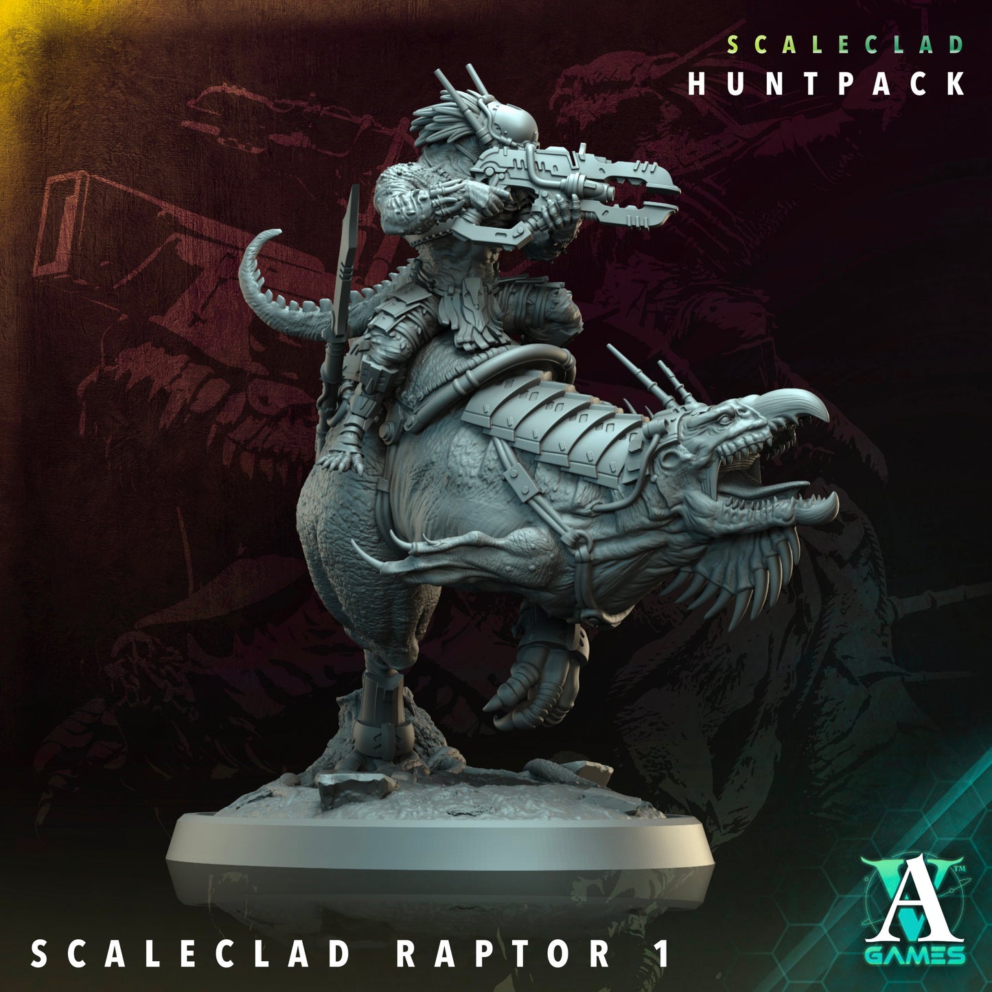 Archvillain Games - Scaleclad Huntpack: Scaleclad Raptor 1