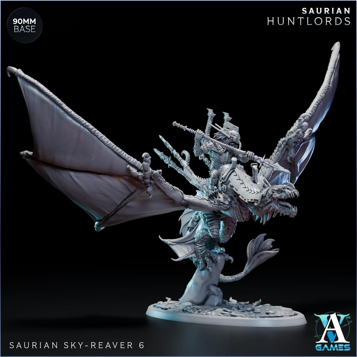 Archvillain Games - Saurian Huntlords: Sky Reaver
