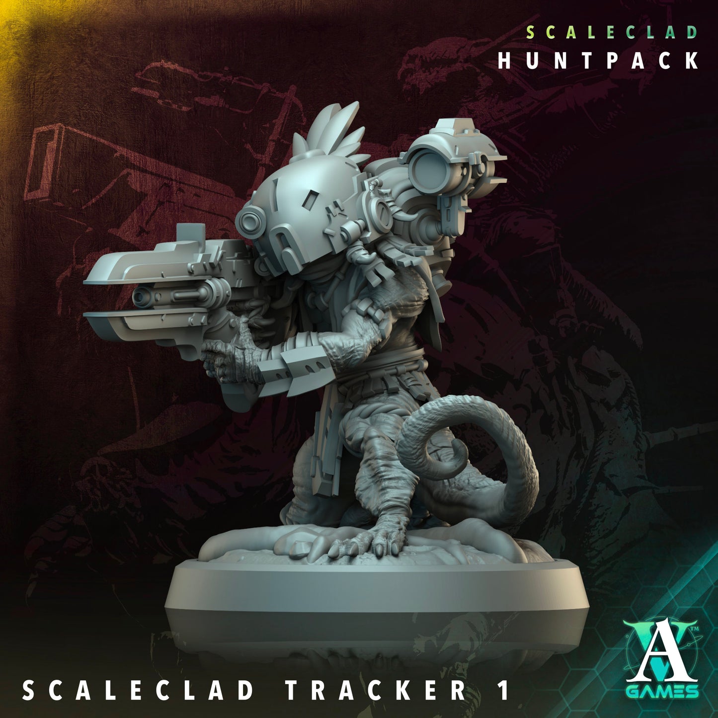 Archvillain Games - Scaleclad Huntpack: Scaleclad Tracker 1